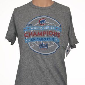 *NEW! 2016 Chicago Cubs World Series Tshirt